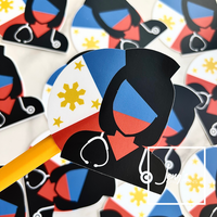 Filipina Nurse Stickers